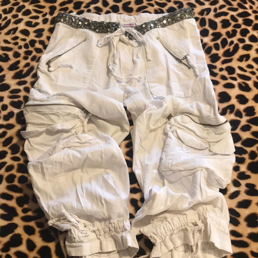 ❤️❤️Bongo size small linen crops!❤️❤️